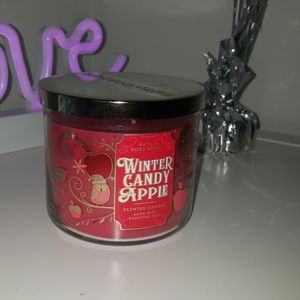 3 Wick Winter Candy Apple Candle